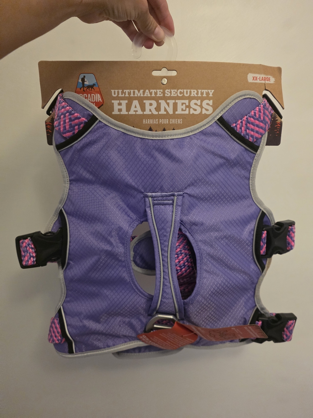 Arcadia Ultimate Security Purple Dog Harness